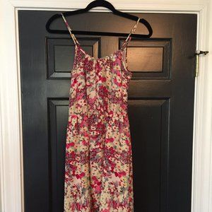 Banana Republic Silk Floral Dress